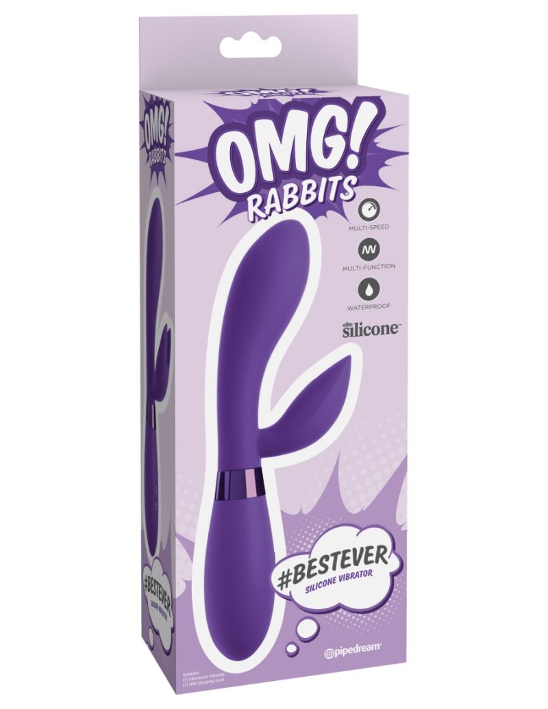 OMG! Rabbits - #Bestever Silicone Vibrator by Lovedreamer