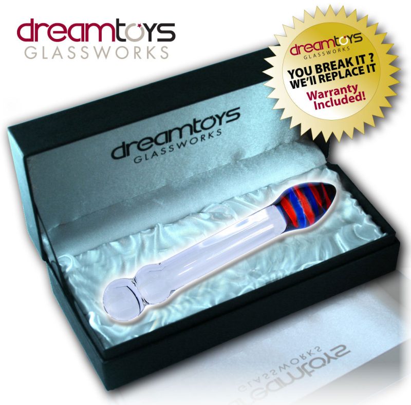 DreamToys - Tutti Frutti Glass Dildo by Lovedreamer