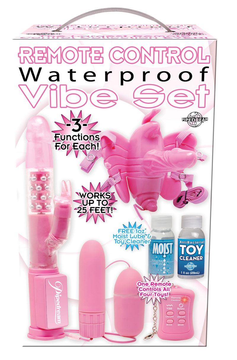 Pipedream Waterproof Remote Control Vibrator Set by Lovedreamer