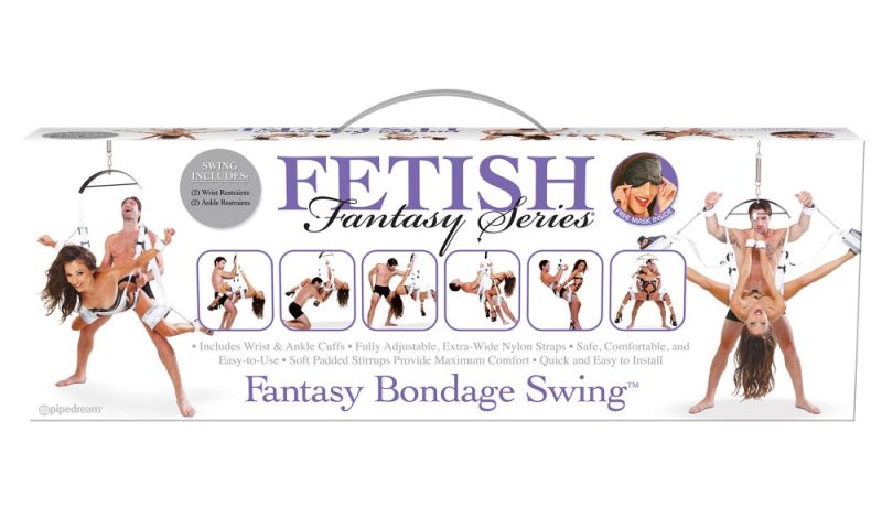 Fetish Fantasy Bondage Swing - White by Lovedreamer