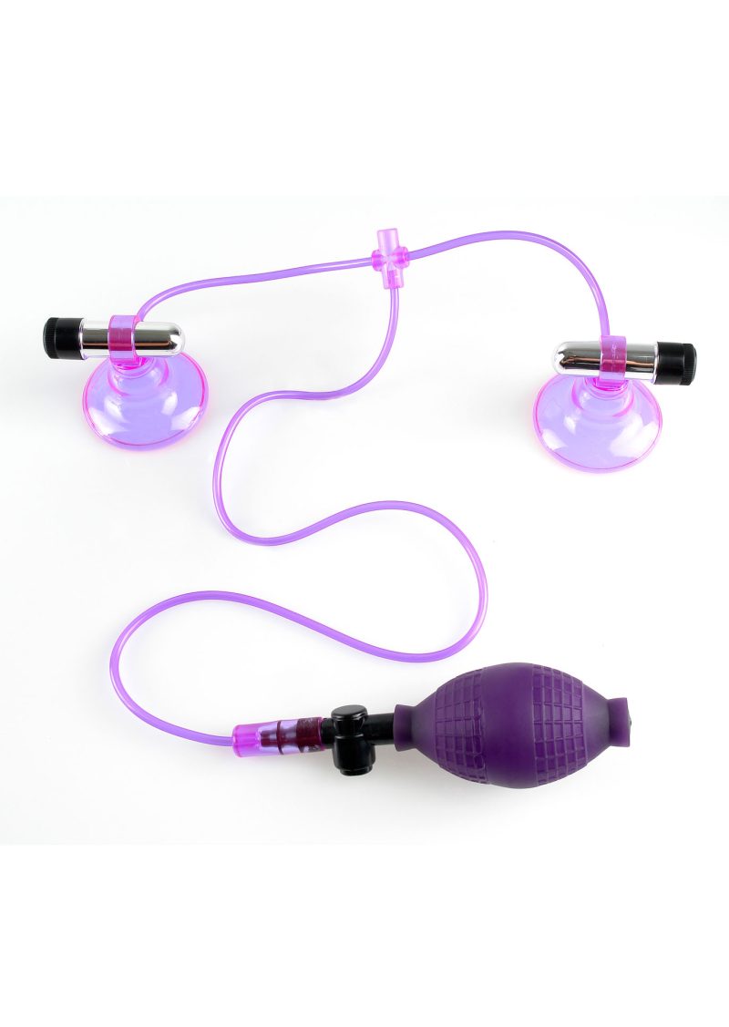 Fetish Fantasy Vibrating Nipple Pumps by Lovedreamer