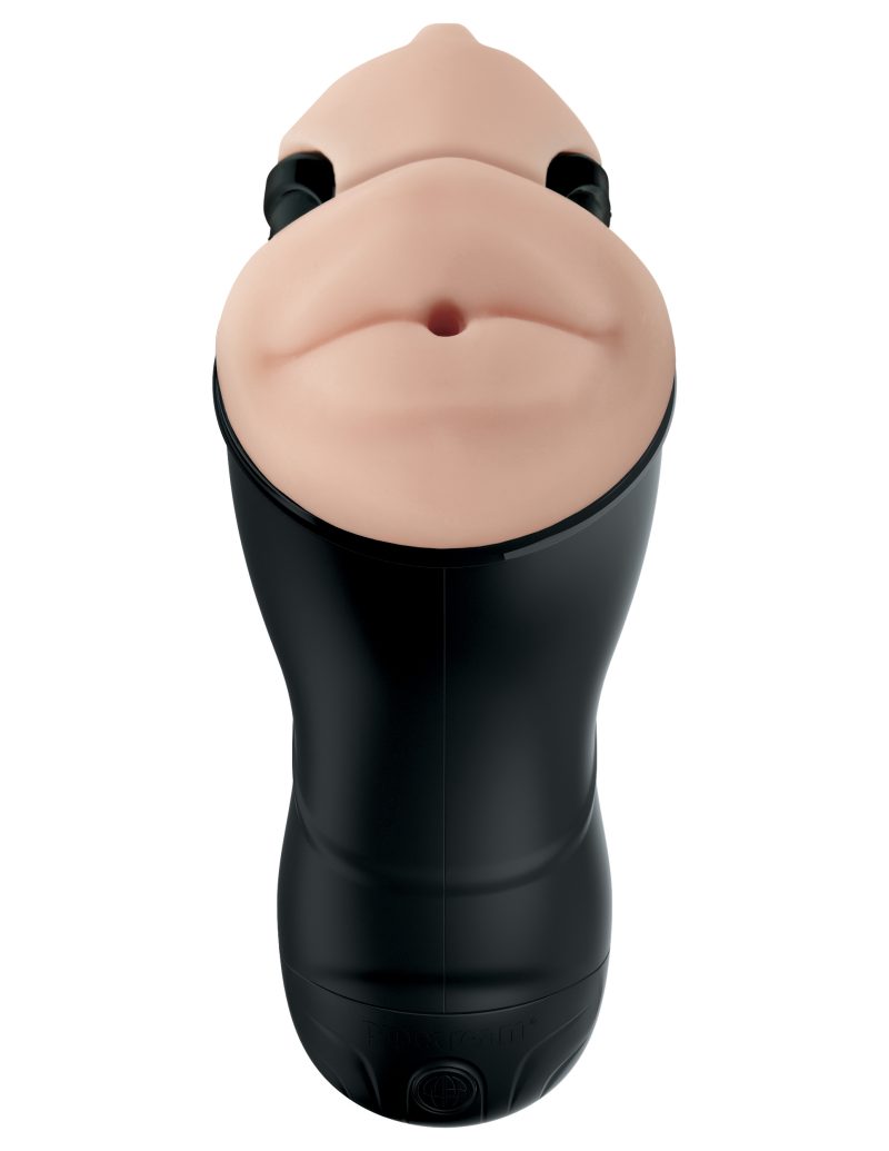 PDX ELITE Double Penetration Vibrating Stroker by Lovedreamer