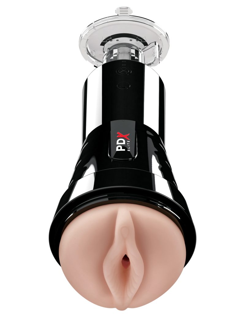 PDX ELITE Cock Compressor Vibrating Stroker by Lovedreamer