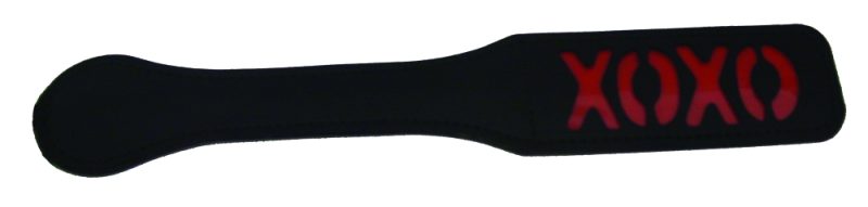 Sportsheets S&M Leather XOXO Paddle by Lovedreamer