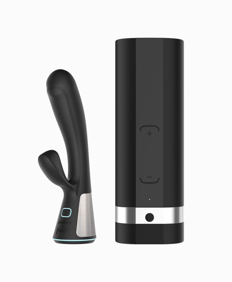 KIIROO Onyx2 Fuse Couples Set Black by Kiiroo BV