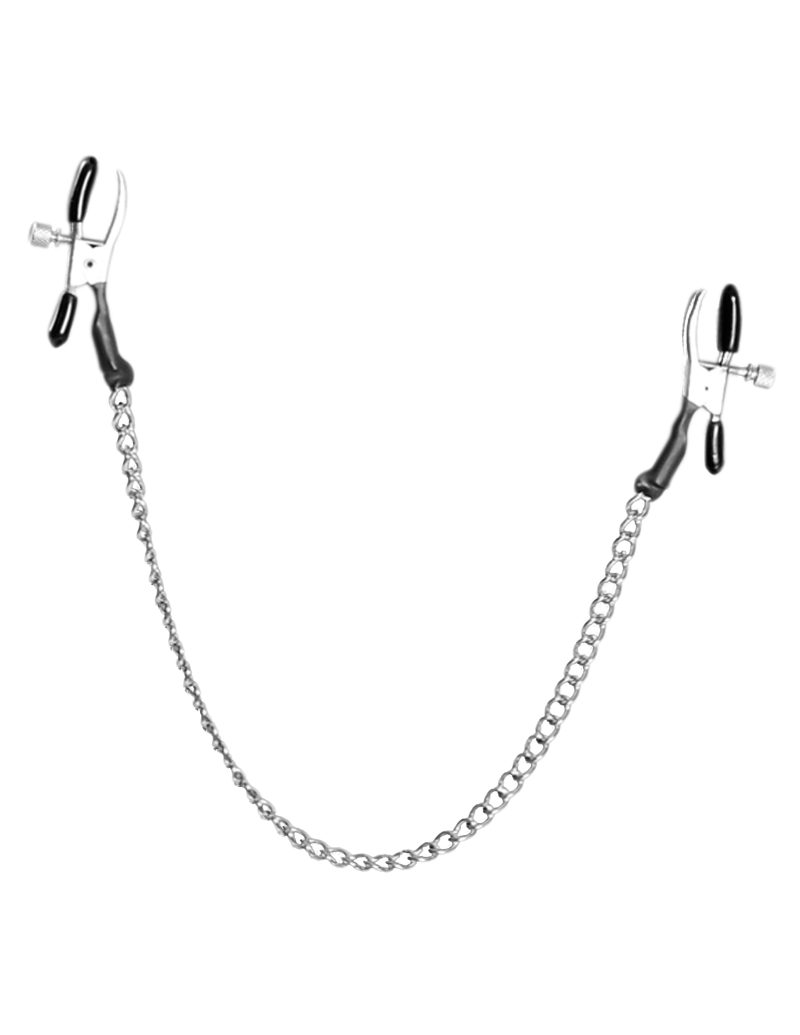 Fetish Fantasy Alligator Nipple Clamps with Chain by Lovedreamer