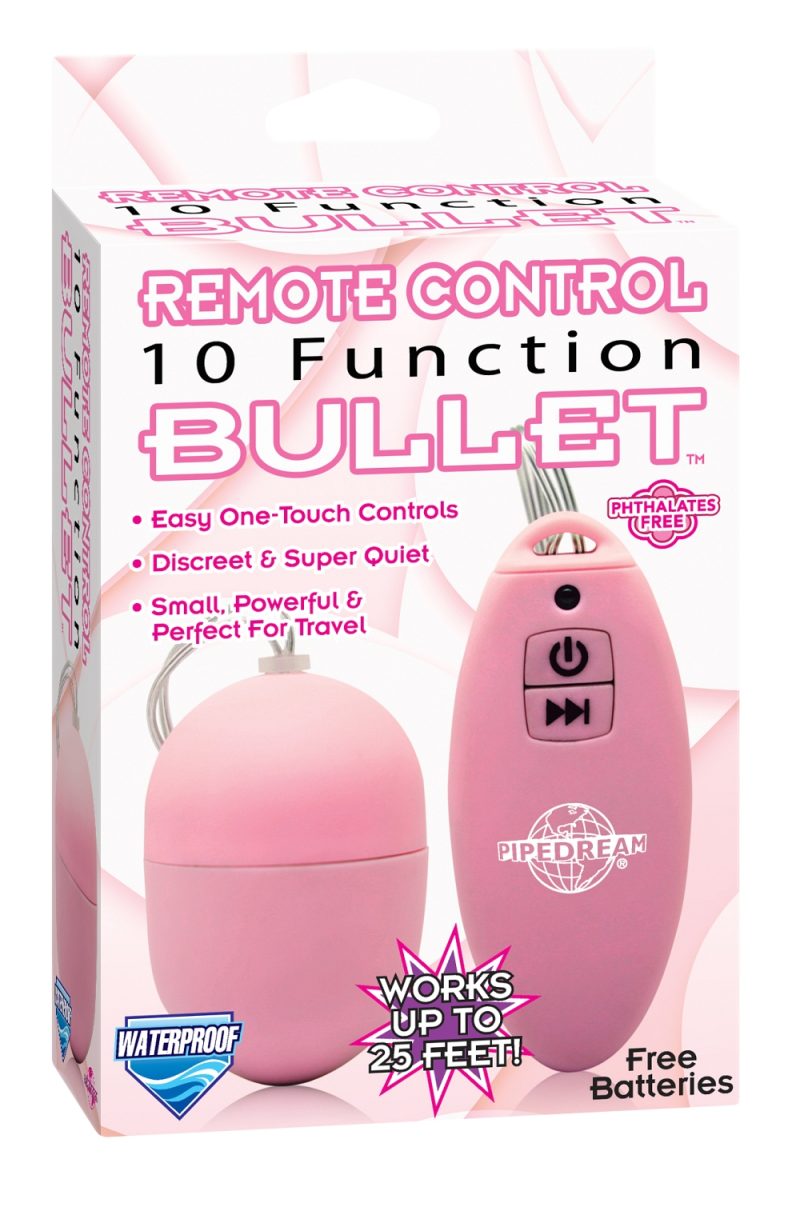 Pipedream 10 Function Remote Control Bullet by Lovedreamer