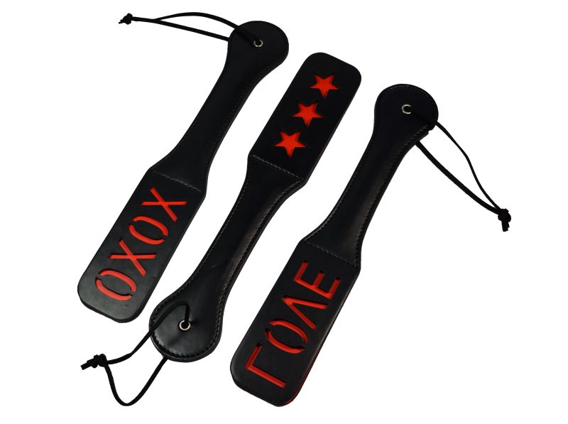 Please Imprint Leather Impression Paddle by Lovedreamer