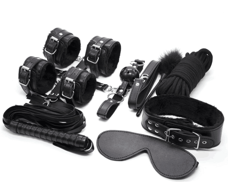 Please Master 10 pc Luxury Bondage Kit by Lovedreamer