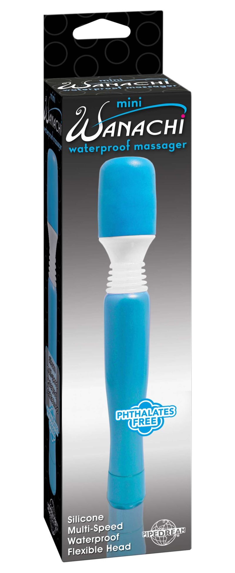 Mini Wanachi Waterproof Massager-Blue by Lovedreamer